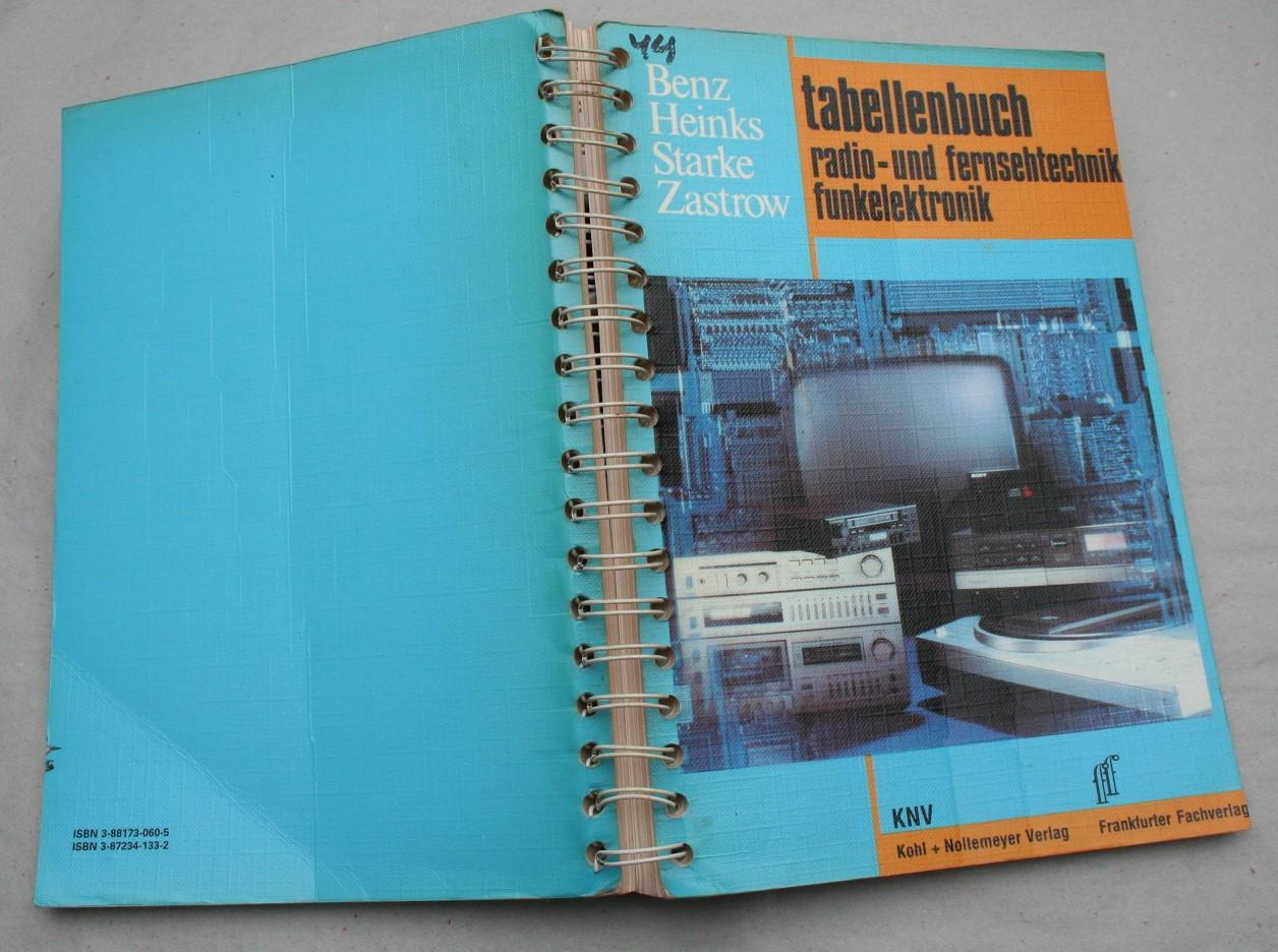 Tabellenbuch Radio- und Fernsehtechnik, Funkelektronik