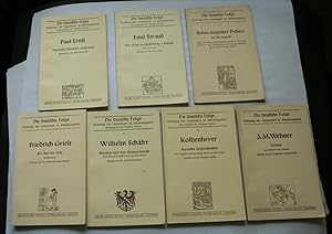 Die deutsche Folge: Dichtung der Gegenwart in Schulausgaben 7 Bände Nr. 2+4+7+9+12+21+25