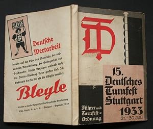 15. Deutsches Turnfest Stuttgart 1933. 21. bis 30. Juli. Führer und Turnfestordnung