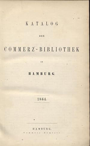 Katalog der Commerz-Bibliothek in Hamburg.