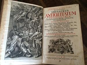 Thesaurus antiquitatum Teutonicarum, ecclesiasticarium, civilium, literiarum : tomis tribus 3 Bände.