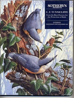 Messrs. Sotheby's Sale of Works by C.F. Tunnicliffe, Held London, 22 Nov. 1995