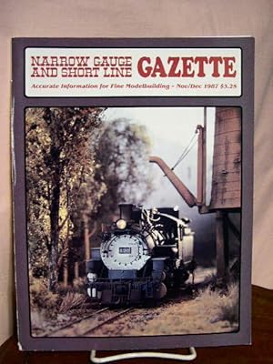 On3,On30,SN3,HOn3 NARROW GAUGE AND SHORT LINE GAZETTE MAGAZINE NOV//DEC 1979