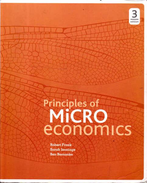 Principles of Micro Economics Third Edition