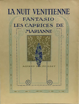 Alfred de Musset. La Nuit vénitienne. Fantasio. Les Caprices de Marianne. Illustrations de U. Brunelleschi