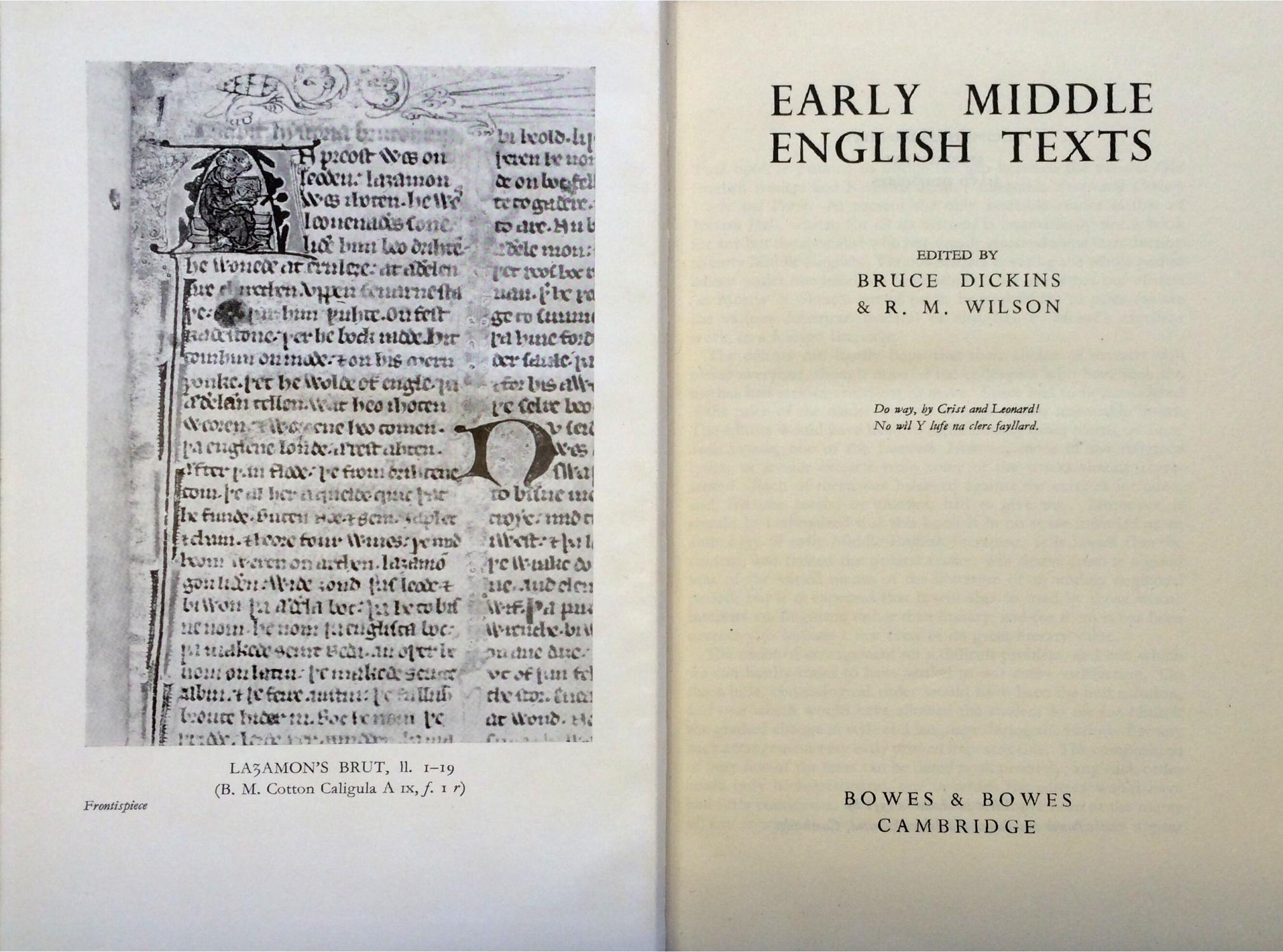middle english