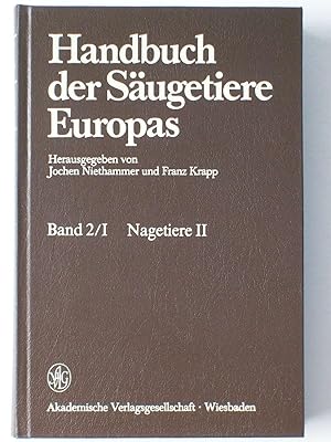 Handbuch der Säugetiere Europas. Band.2/1, Nagetiere II