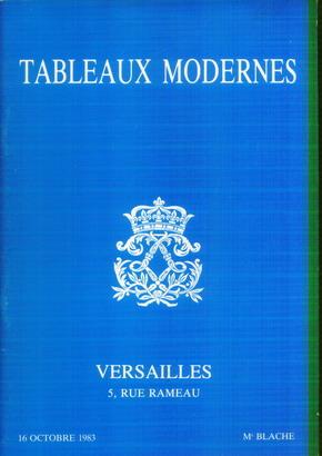 TABLEAUX MODERNES, GOUACHES, HUILES, DESSINS, AQUARELLES, PAR ASSIA, TERLIKOWSKI, JOUAN, BILS, AI...