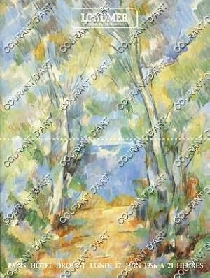 PAUL CEZANNE. PAYSAGE AUX ENVIRONS D' AIX . 17/06/1996. (Weight= 190 grams)