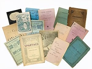 Raccolta di 89 libretti d'opera dell'Ottocento