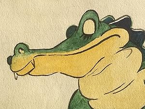 Disney Original Book Art of Ben Ali Gator from Fantasia