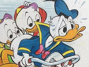 Donald Duck Art for Disney Comic Book