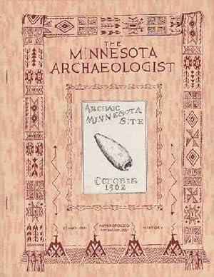 The Minnesota Archaeologist Volume Archaic Minnesota Site XXIV Number 4 October 1962