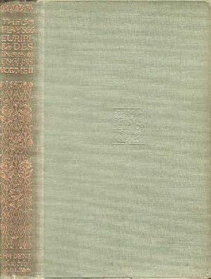 The Plays of Euripides in English in 2 Volumes; Volume 2 EVERYMAN'S LIBRARY # 271