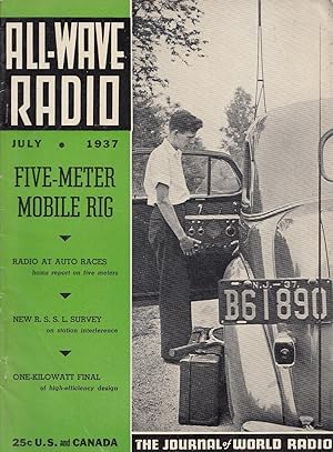 Air-Wave Radio Magazine July 1937 Vol. 3, No. 7