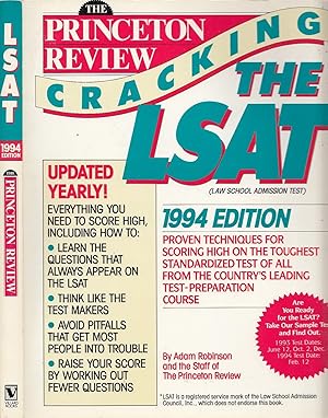 The Princeton Review Cracking The LSAT 1994 Edition