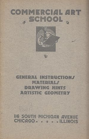 Commercial Art School General Instructions Materials Drawing Hints Artistic Geometry