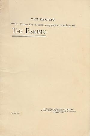 The Eskimo Guide To The Anthropological Exhibits Leaflet 5, 1939