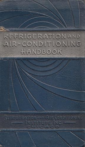 Refrigeration And Air Conditioning Handbook Job Ticket Handbook No. RB 6870