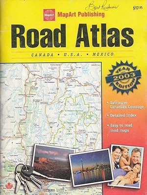 Road Atlas Canada, USA, Mexico 2003 Edition