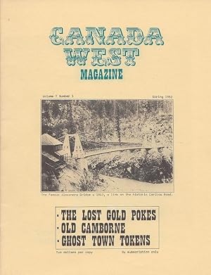 Canada West Magazine Volume 7 Number 1 Spring 1982