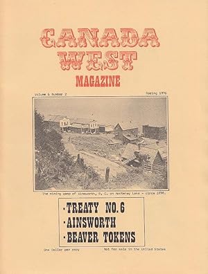Canada West Magazine Volume 6 Number 2 Spring 1976