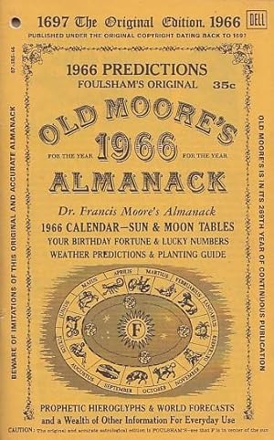 Foulsham's original Old Moore's 1966 almanack