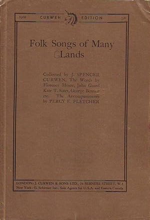 Folk Songs of Many Lands Curwen Edition 6268