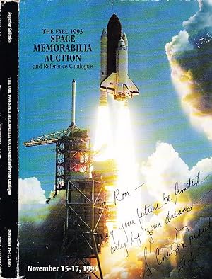 The Fall 1993 Space Memorabilia Auction and Reference Catalog November 15-17, 1993