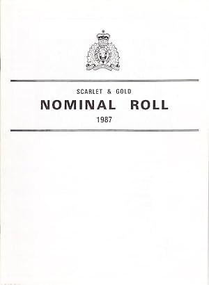 Scarlet & Gold Nominal Roll 1987