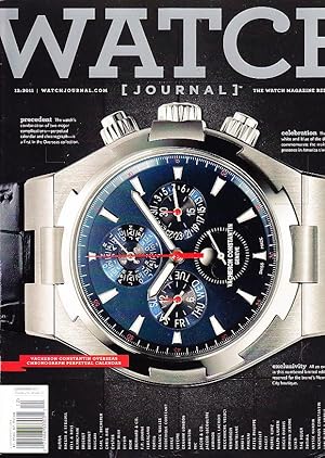 Watch Journal December 2011 The Watch Magazine Redefined