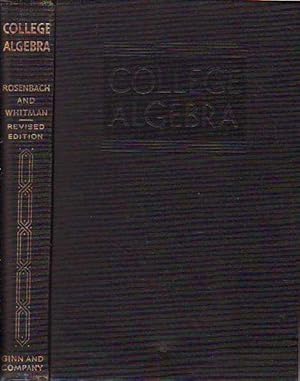 College Algebra Revised Edition