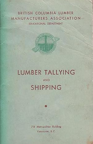 Lumber Tallying and Shipping