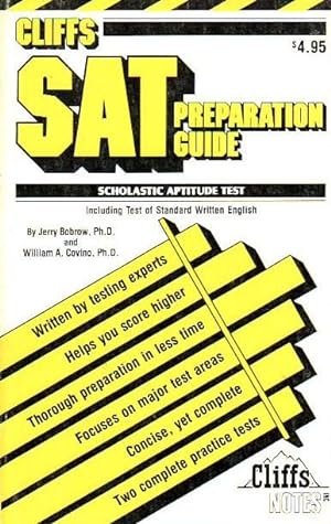 Cliffs: Scholastic Aptitude Test Preparation Guide