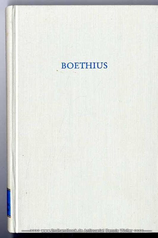 Boethius (Wege der Forschung)