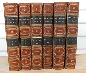 Critical, Historical and Miscellaneous Essays (6 Vols.)