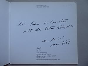 Ottmar Mohring Gemälde 1956 - 1986. Eine Ausstellung im Rahmen der Reihe "Begegnungen mit der Kun...