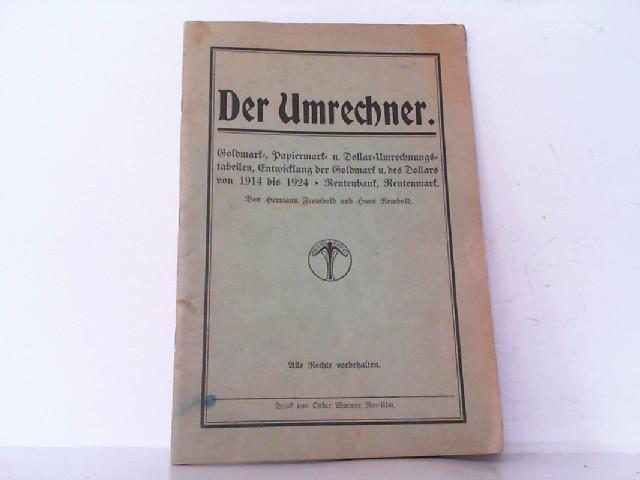 Der Umrechner Der Umrechner