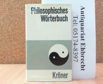 Philosophisches Wörterbuch (Kröners Taschenausgabe)