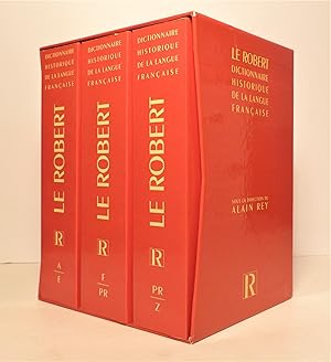 Dictionnaire historique Robert de la langue française