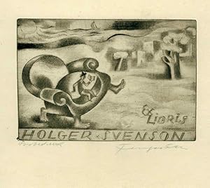 Exlibris für Holger Svenson.