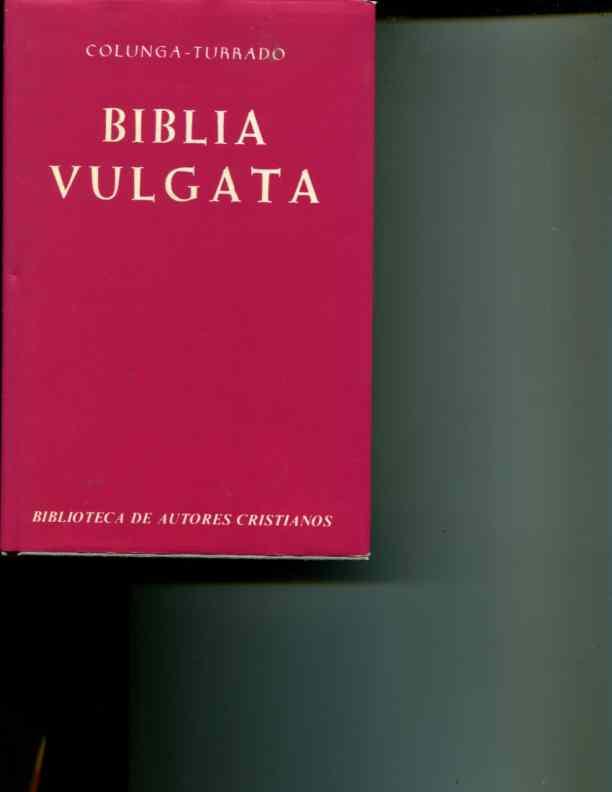 biblia sacra iuxta vulgatum clementinam. novo editio