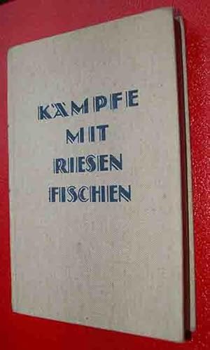 Kämpfe mit riesen Fischen