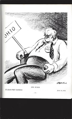 Editorials and Cartoons on the 1952 Republican and Democratic Conventions (One-of-a Kind) by ...