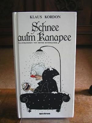 Schnee aufm Kanapee. Nonsens, Satire und höhere Gefühle mit Illustrationen von Dieter Huthmacher.