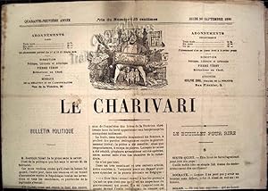 Le Charivari, politique, littéraire et artistique.