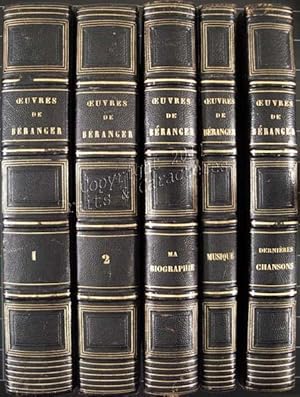 ?uvres de P.-J. Béranger (5 volumes in-8)
