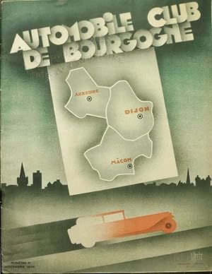 Revue de l'automobile club de Bourgogne, 1936.