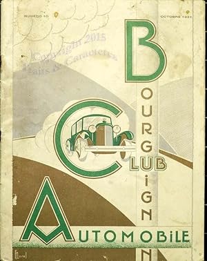 Revue de l'automobile club de Bourgogne, 1931.