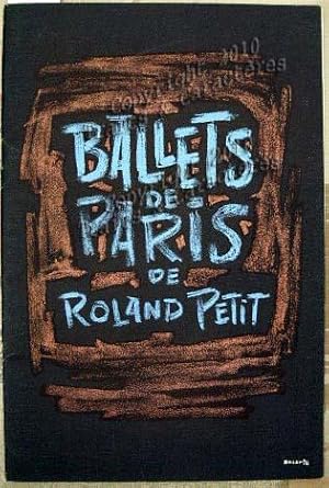 Ballets de Paris de Roland Petit 1958.